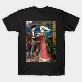 Tristan and Isolde - John William Waterhouse T-Shirt